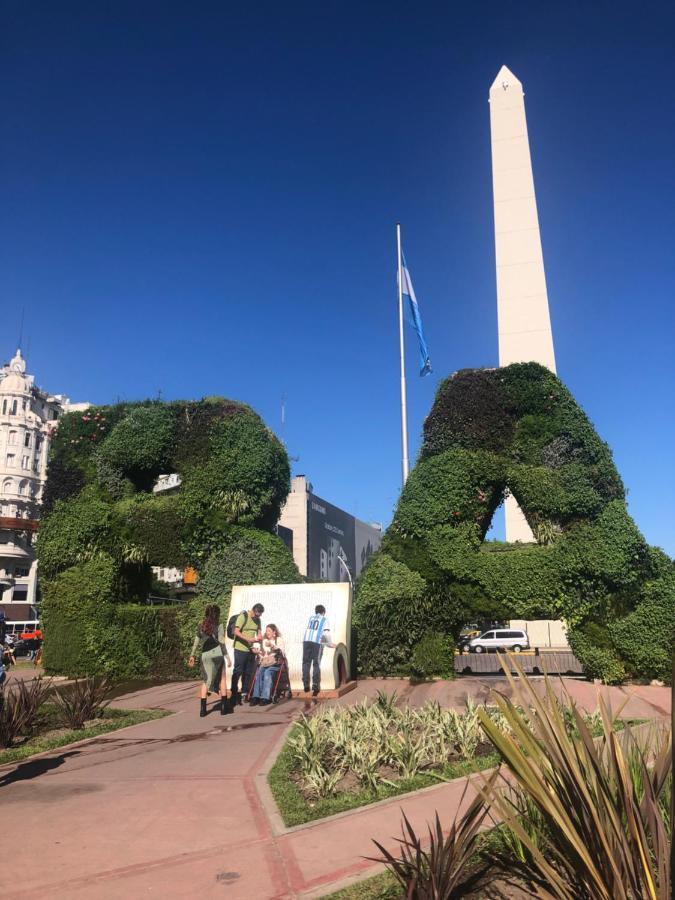 Ferienwohnung Av Corrientes Obelisco Buenos Aires Exterior foto